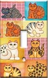 Decorative: Single Toggle Switch Plate