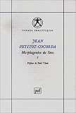 Morphogenèse du sens, tome I