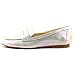 Nine West Women's Linear Metallic Ballet Flat