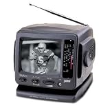 JWIN 5.5 BLACK & WHITE PERSONAL TELEVISION WITH AM/FM RADIO
