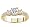 18k Yellow Gold Three-Stone Diamond Ring (G/VS2, 3/4 ct. tw.)