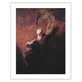 Rembrandt (Philosopher Reading) Art Print Poster - 22x28
