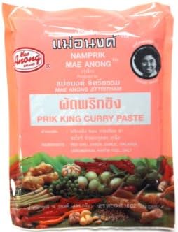 Prik King Curry Paste - 16oz (Pack of 3)