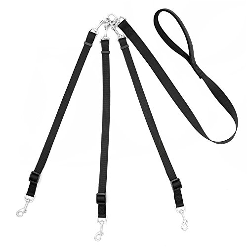 Pet Supplies for Dog Leashes Mopaclle Premium Three Way Dog Leash
