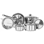 Kinetic Classicor 11-Piece Stainless Steel Cookware Set with Lids
