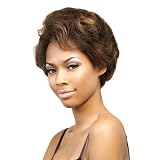 MOTOWN TRESS Full Lace Wig - DAHLIA - Color #1B - Off Black