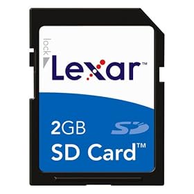 Lexar Media SD2GB-231 2 GB Secure Digital Memory Card (Retail Package) SD2GB-231