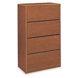 10700 Series Four-Drawer Lateral File, Medium Oak, 36-7/8w x 20d x 59-1/8h (HON107699D) Category: Lateral, Wood