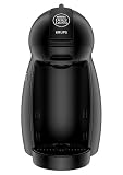 NESCAFE Dolce Gusto Piccolo by Krups KP100040 Coffee Machine, 15 Bar Pressure Pump, Black