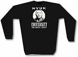 The Three Stooges Phi Beta Curly Nyuk University Men's Sweat Shirt in 2 colors Small thru 3XL