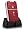 Doro PhoneEasy 410gsm inkl. Ladeschale burgund-rot H&ouml;rger&auml;te kompatibel (Seniorenhandy)