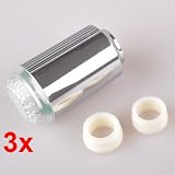410VcN%2BbOwL. SL160  Neewer 3x Automatically Silver Water Faucet Glow Shower LED Light Temperature Sensor