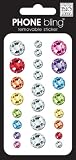 410VdHW7btL. SL160  Me and My Big Ideas Phone Bling Removable Cell Phone Embellishment, Multi Colors Single Rhinestones Reviews