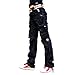 Skylinewears Women's Cargo Pants with Pockets - Casual Military Army Hiking Tactical Work Trousers Black L