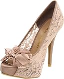 IMAGE OF Chinese Laundry Women's Hotline Open-Toe Pump,Nude,7.5 M US