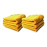 Chemical Guys MIC50612 Professional Grade Premium Microfiber Towels, Gold - 16 in. x 16 in. (Pack of 12)