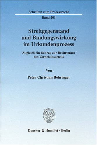 Streitgegenstand