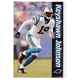 Keyshawn Johnson NFL Carolina Panthers Poster 22x34