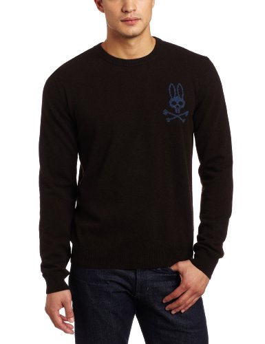 Psycho Bunny Mens Intarsia Sweater