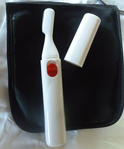 Hands Free Makeup Mirror with Eyelash Curler and Micro-trim Groomer, with Travel Pouch
