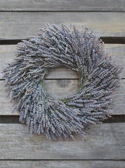 Dried Lavender Wreath