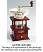 Home Trends Retro-Charcoal Coffee Grinder Hc, Fine China Dinnerware