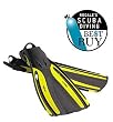 Oceanic Viper Scuba Diving Open Heel Adjustable Scuba Diving Best Buy Dive Fins Snorkeling Water Sports