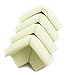 KF Baby Table Edge Guard with 4 Corner Guards, White, with kilofly Refrigerator Magnet