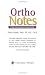 Ortho Notes: Clinical Examination Pocket Guide Cover