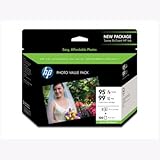 New Hewlett Packard Hp Custom 95s And 99s Photo Value Pack Popular High Qua ....