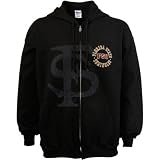 NCAA Florida State Seminoles (FSU) Black Logo Shadow Zippit Hoody Sweatshirt