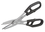 Malco M12NG 12-Inch Straight Cut Aluminum Snip with Comfort Grip