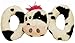 Jolly Pets Jolly Tug-a-Mal Cow Tug/Squeak Toy, Small