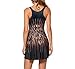 Summer Pleated Knee-length Thrones Pattern Reversible Skater Dress