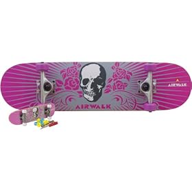 Buy Airwalk Untamed Skateboard with Fingerboard