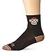 SockGuy Men's Monkey See 3D Socks, Black, Small/Medium