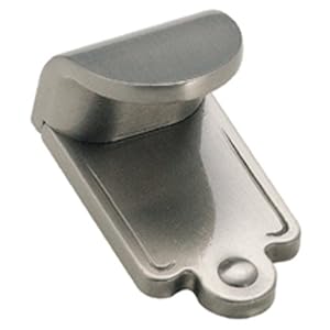 Amerock BP1593-G10 Inspirations Plain 1-7 8-Inch Wide Finger Pull, Satin Nickel by 