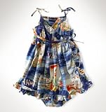 Baby Girls Polo Ralph Lauren Hawaiian Print Dress