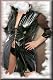 Look At Sexy y2Diva Patent and Mesh Lace Up Dress shown with G-String (DIVA2-1007X) in Queen Plus Size 1X, 2X or 3X Order Now