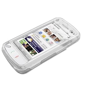 Housse Coque Etui crystal rigide transparent de protection pour Nokia N97