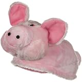 Plush Pig Hat - Pink W36S12D