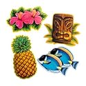 12" Luau Cutouts