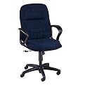 Gamut Series Managerial Mid-Back Swivel/ Tilt Chair- Navy/ Black