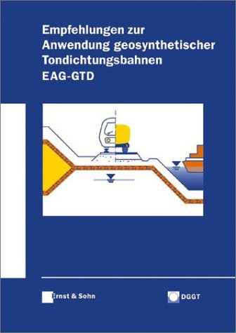 Cover image : Empfehlungen fur die Anwendung von Geosynthetischen Tondichtungsbahnen: EAG-GTD