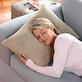 Review Brookstone  / Power Nap Pillow, Camel