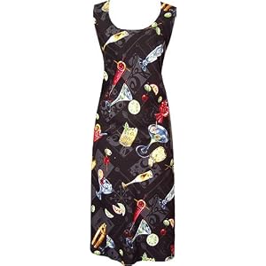 Cocktails Hawaiian Aloha Short Tank Dress
