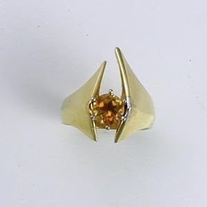 Buy Citrine Ring 0.75k Citrine on 14k Gold Ring