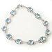 14K 13.45 CTW Aquamarine & Diamond Bracelet
