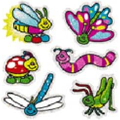 DAZZLE STICKERS BUGS 90-PK ACID AND LIGNIN FREE by Carson Dellosa