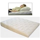 Acid Reflux Wedge Pillow (White) (5"h X 26"w X 32"d)